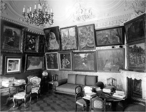 Зал особняка С.И. Щукина на Знаменке. 1913 г. Зал особняка С.И. Щукина на Знаменке. 1913 г.